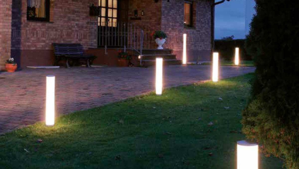 Outdoor luminaires for patio and garden: proper care guarantees long life and safe operation