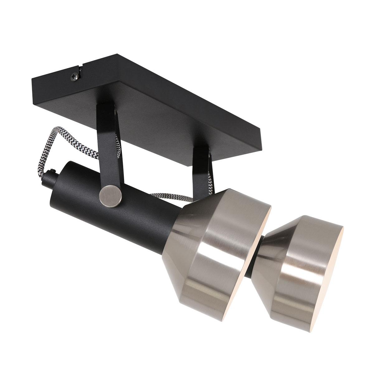 Steinhauer - 3338ZW - Ceiling spotlight Acier