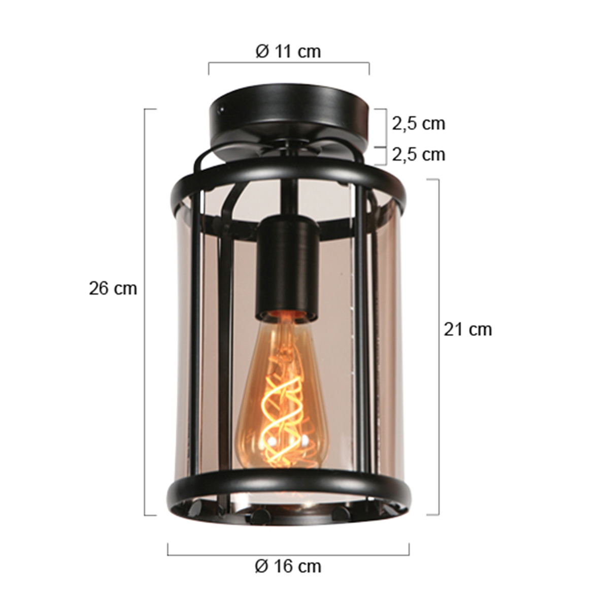 Steinhauer&nbsp;Deckenleuchte Pimpernel &nbsp;5973ZW