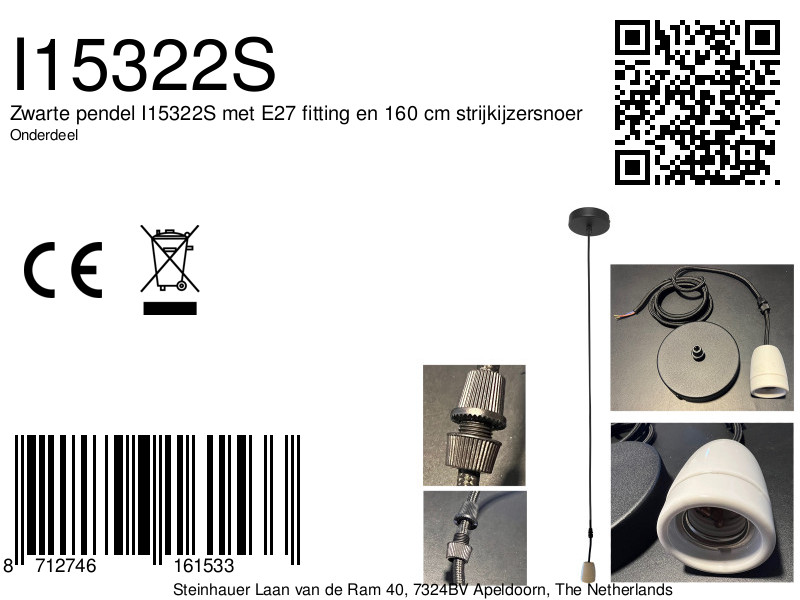 Steinhauer&nbsp;Pendelleuchte&nbsp;I15322S