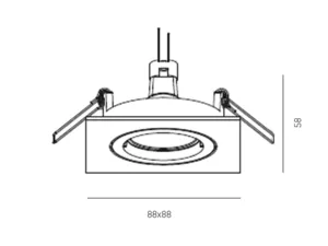 Molto Luce&nbsp;SERIES 4236 HV ceiling light&nbsp;8-42364hv