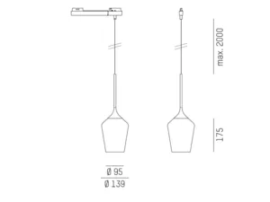 Molto Luce&nbsp;COCKTAiL pendant light&nbsp;110-019112600960r