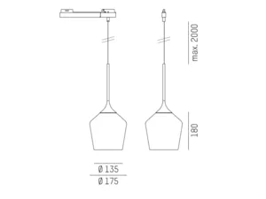 Molto Luce&nbsp;COCKTAiL pendant light&nbsp;110-019121500360c