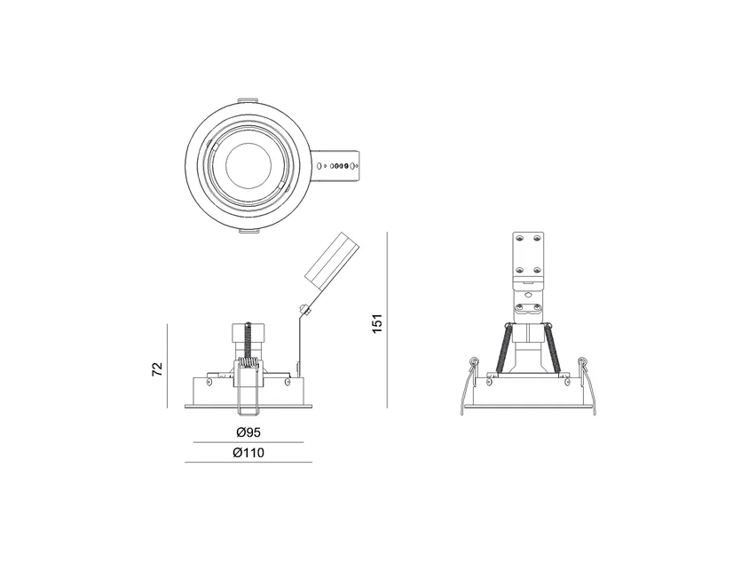 Molto Luce&nbsp;QANA ceiling light&nbsp;222-00016