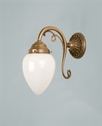 Berliner Messinglampen - AD151-123op B - Wandleuchte Mendelssohn