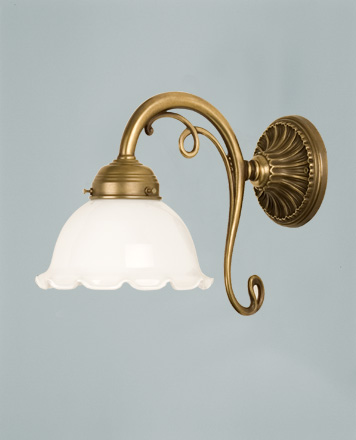 Berliner MessinglampenWandleuchte Mendelssohn