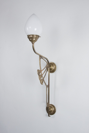 Berliner MessinglampenWandleuchte Charlottenburg