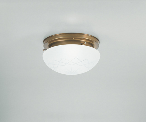 Berliner MessinglampenDeckenleuchte Behrens