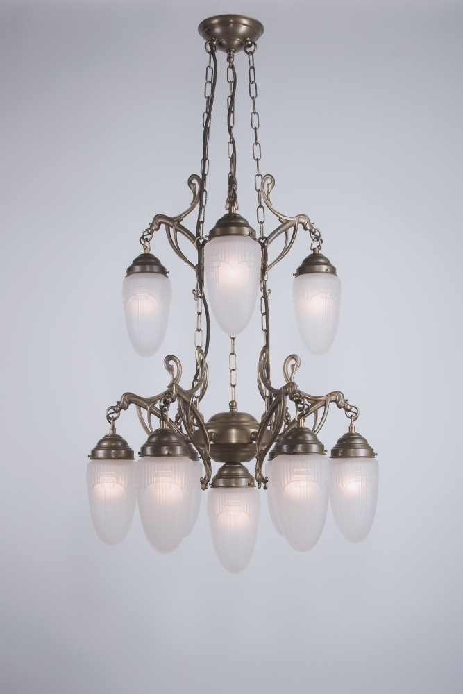 Berliner MessinglampenKronleuchter Lindenhof