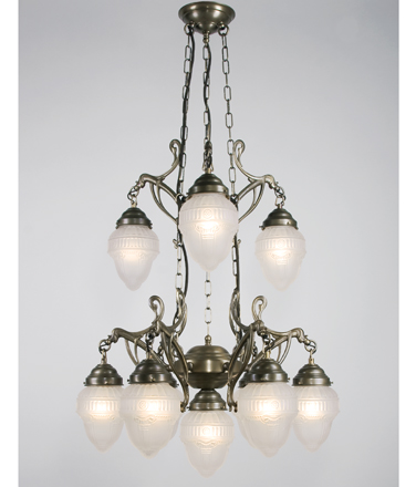 Berliner MessinglampenHängeleuchte Lindenhof