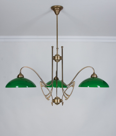 Berliner MessinglampenKronleuchter Monbijou