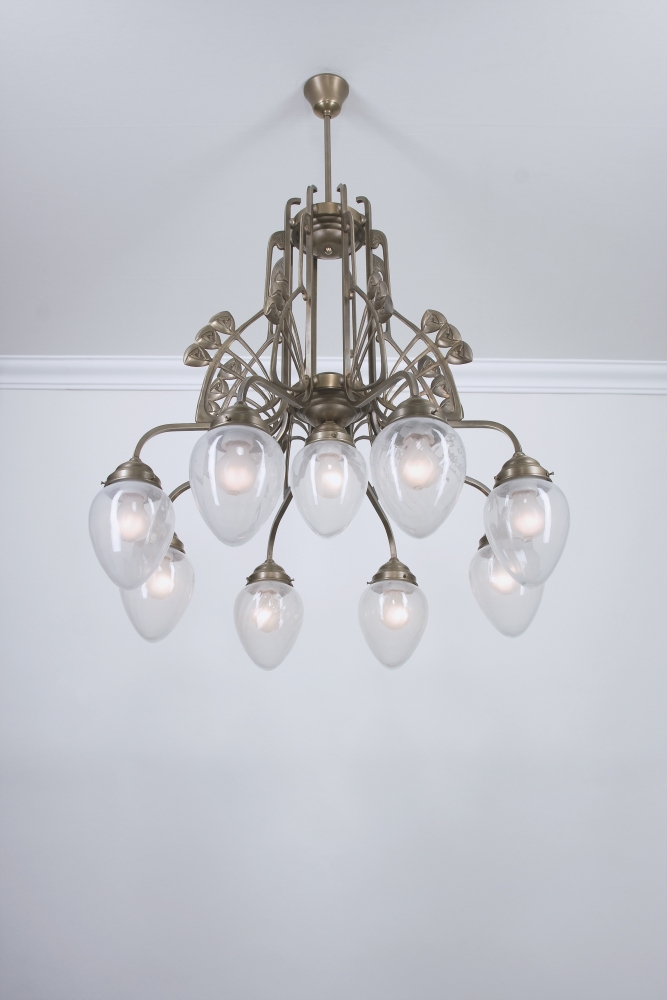 Berliner MessinglampenKronleuchter Charlottenburg