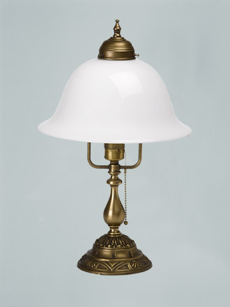 Berliner Messinglampen - V1-50op B - Tischleuchte Contessa