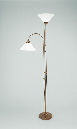 Berliner MessinglampenStehleuchte Spreebogen