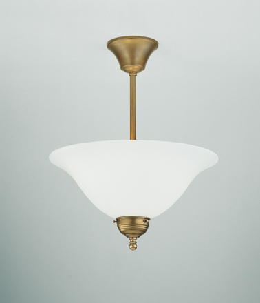 Berliner Messinglampen - D77-90op A - Deckenleuchte Arcadia