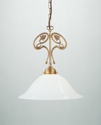 Berliner MessinglampenKettenpendelleuchte Floris