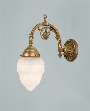 Berliner MessinglampenWandleuchte Hohenzollern