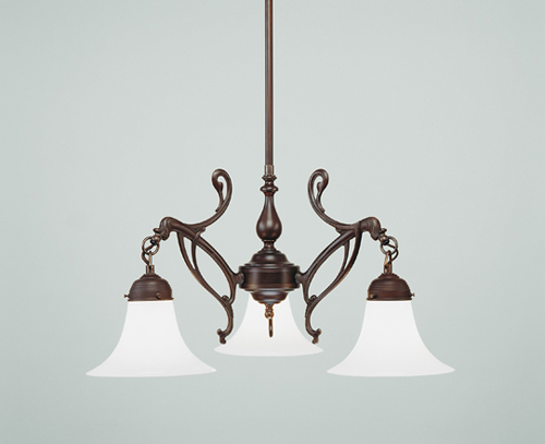 Berliner MessinglampenKronleuchter Lindenhof