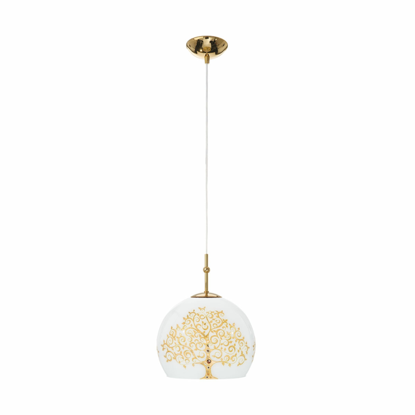 KOLARZ-Austrolux LeuchtenPendant light LUNA, 24K gold, Albero Gold D 20 cm, max. height 200 cm, 1-light, E27, 60 W