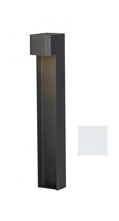 Belid LeuchtenTaurus bollard H800 IP54 white structure LED