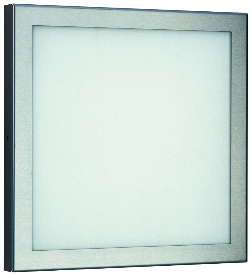 Albert LeuchtenWand- und Deckenleuchte Typ Nr. 6333 - Edelstahl, mit 1 x LED 20 W, 2200 lm