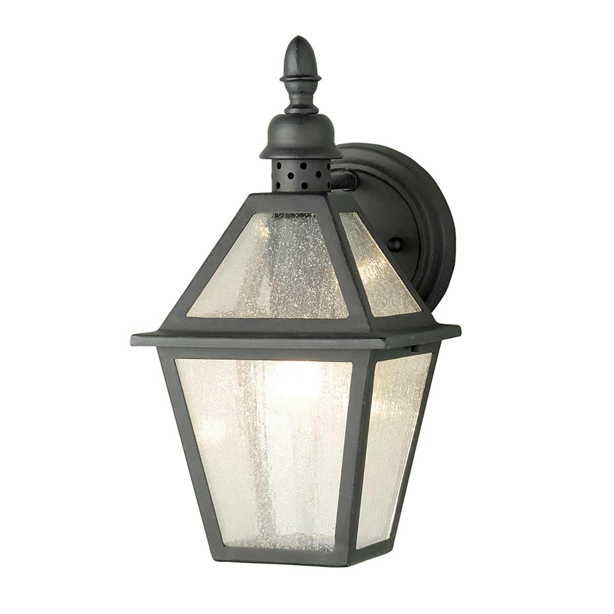 Elstead - POLRUAN - Polruan 1 Licht Wandlaterne - Mud Black