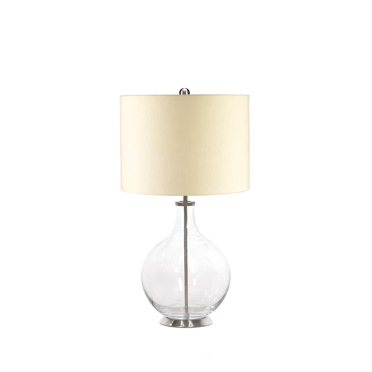 ElsteadOrb 1 Light Table Lamp - Clear Glass