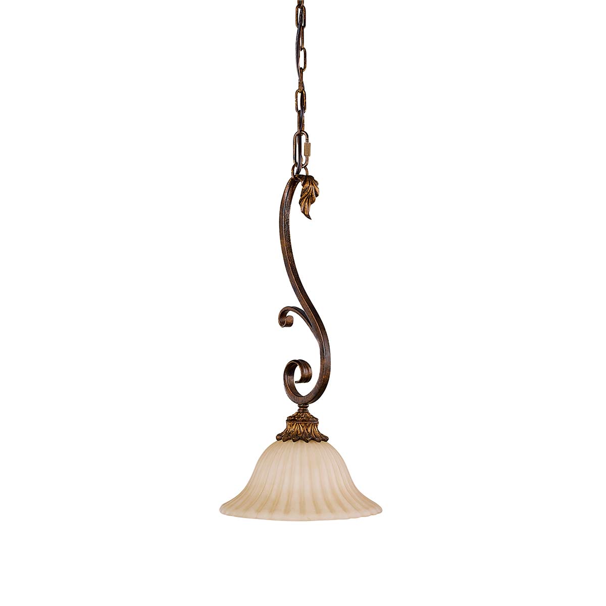 Elstead - FE-SONOMAVALLEY-P - Sonoma Valley 1 Light Mini Pendant - Aged Tortoise Shell