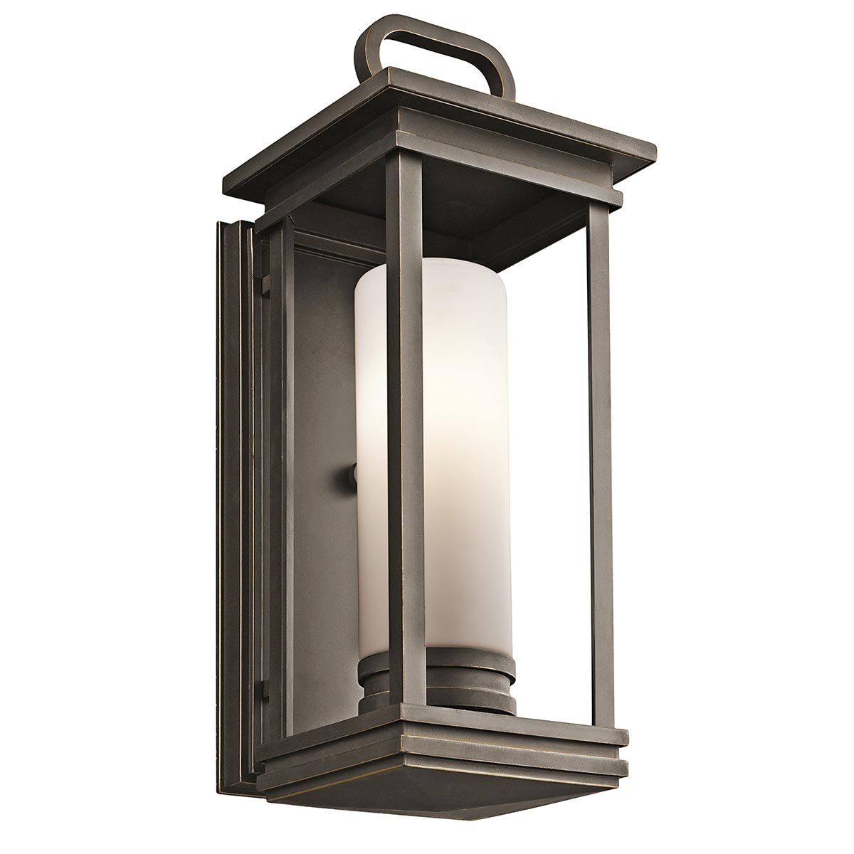 ElsteadSouth Hope 1 Licht Medium Wandlaterne - Rubbed Bronze