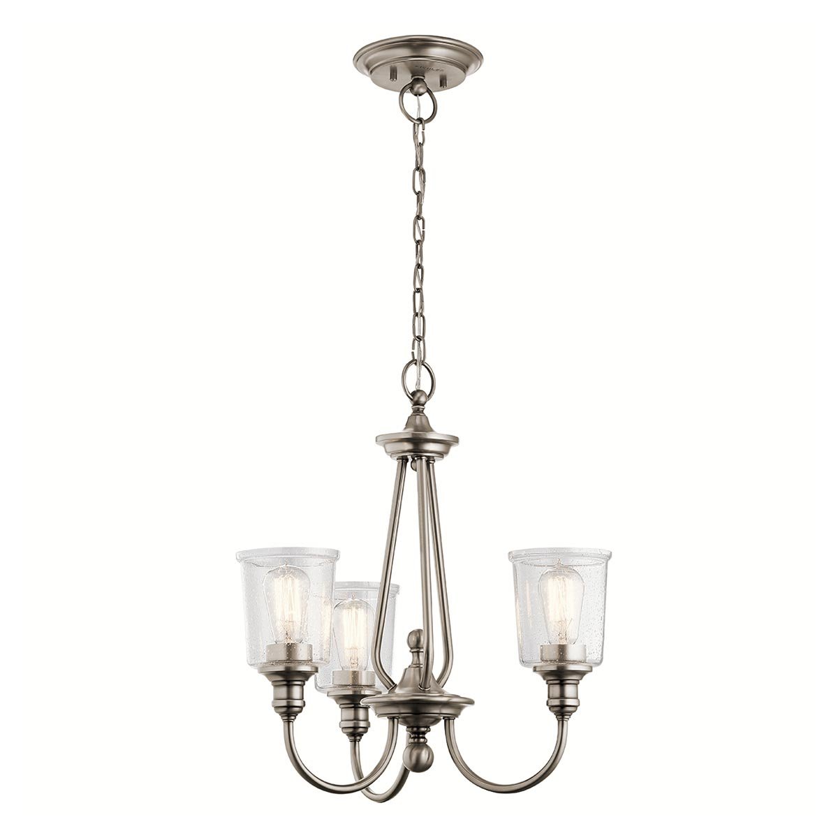 ElsteadWaverly 3-Light Chandelier - Classic Pewter