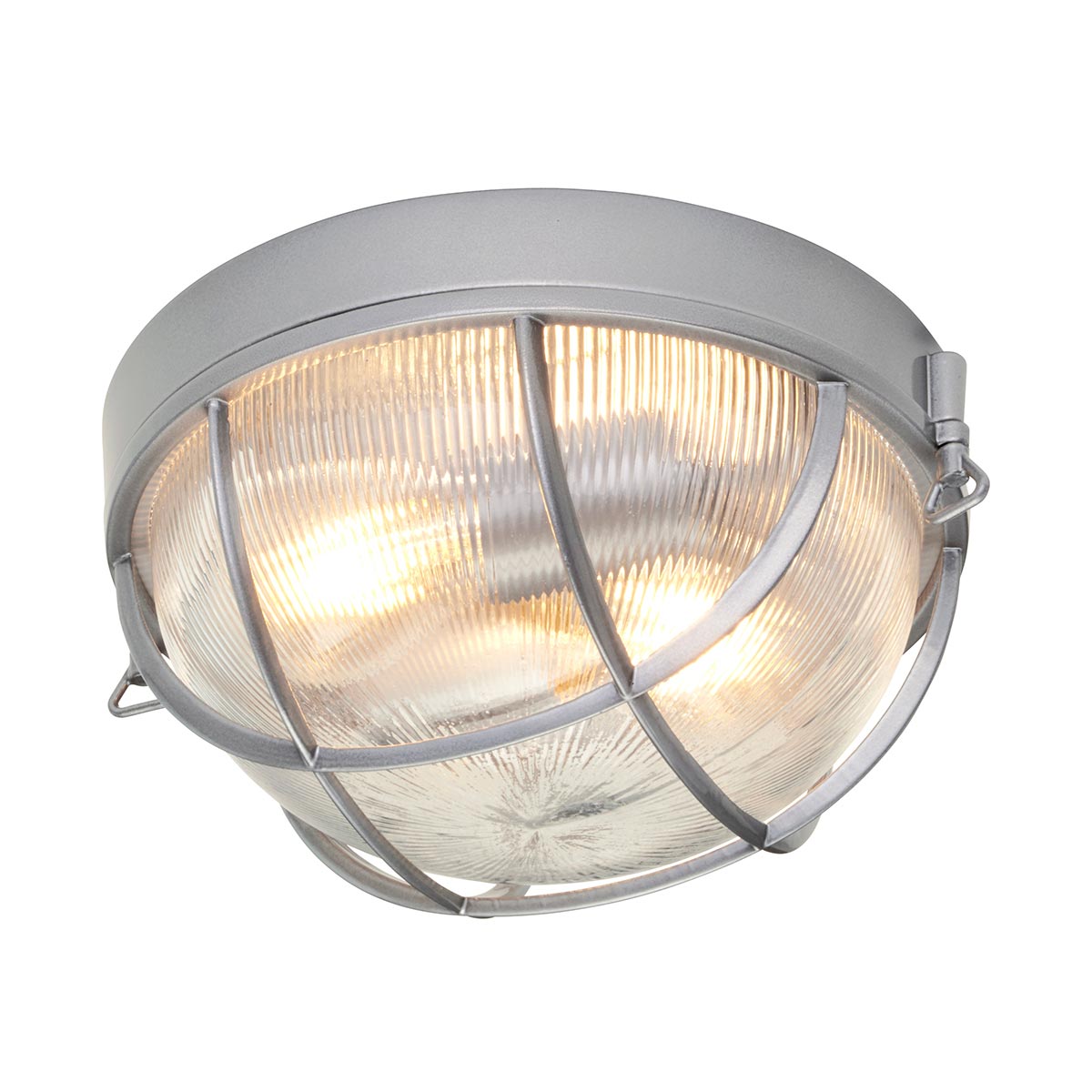Elstead - HK-MARINA-F - Marina 2 light flush - Silver