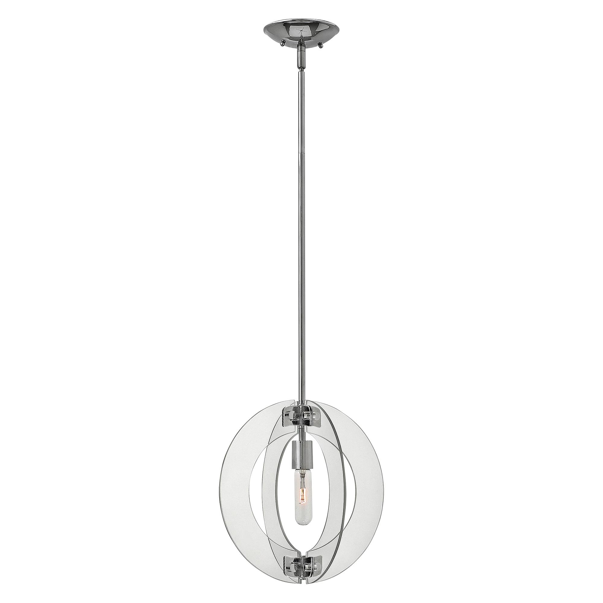 Elstead - HK-SOLSTICE-MP - Solstice 1 light mini pendant - Polished chrome