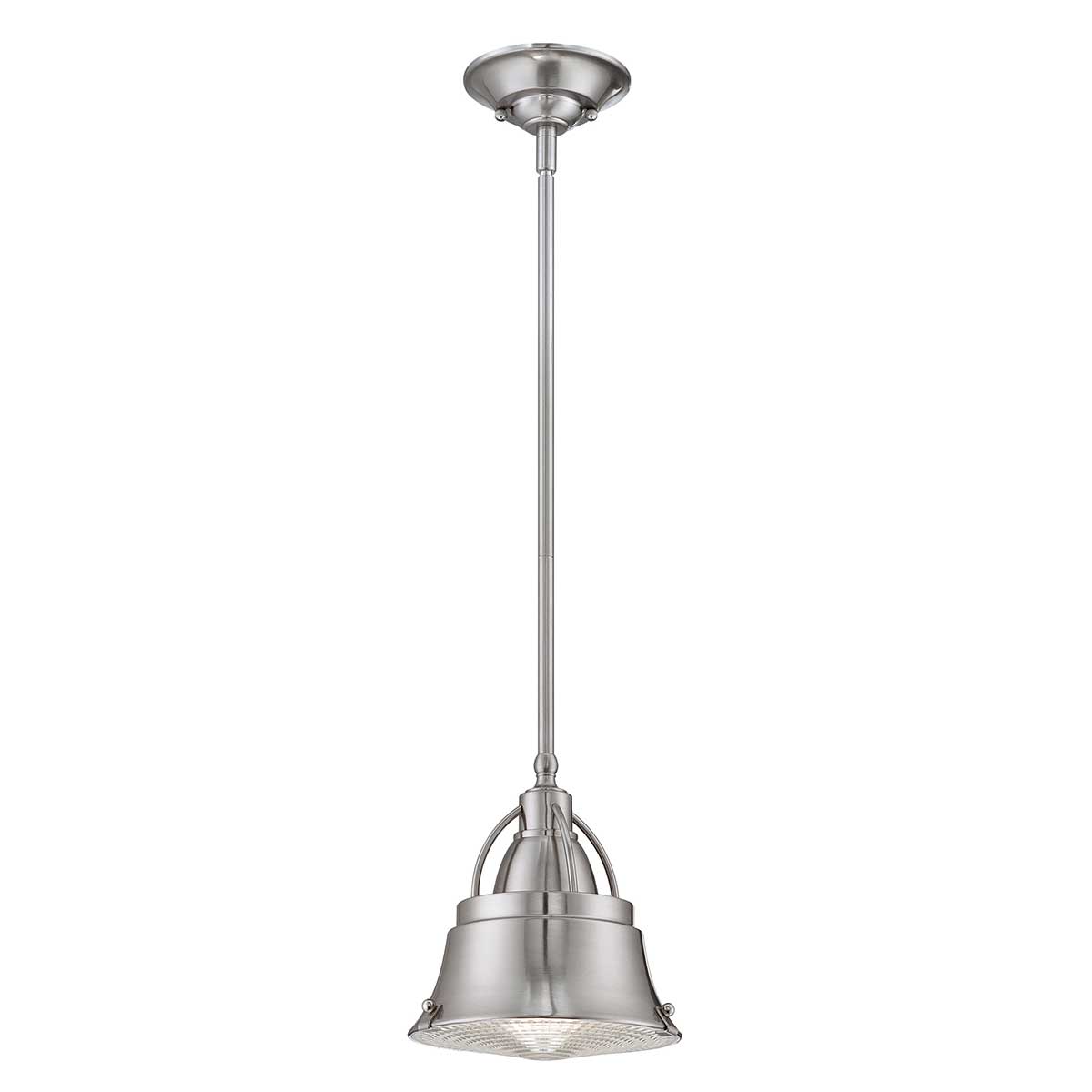 Elstead - QZ-CODY-P-S-BN - Cody 1 Light Mini Pendant Light in Brushed Nickel - Brushed Nickel