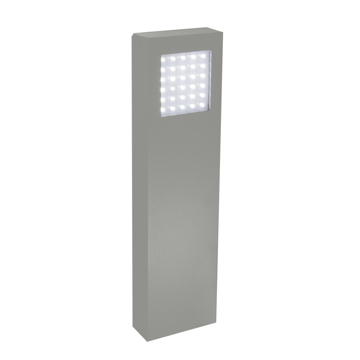 ElsteadBeta Mini Bollard Light Double-Sided - Matt Silver