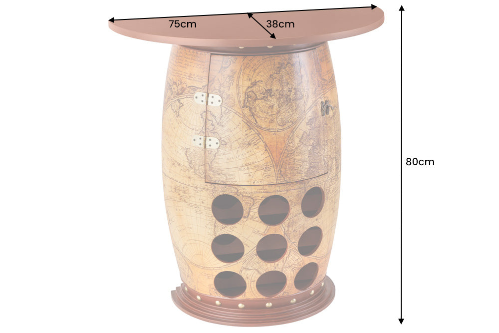 Casa Élite&nbsp;Weinregal halb SEVEN SEAS &nbsp;42581