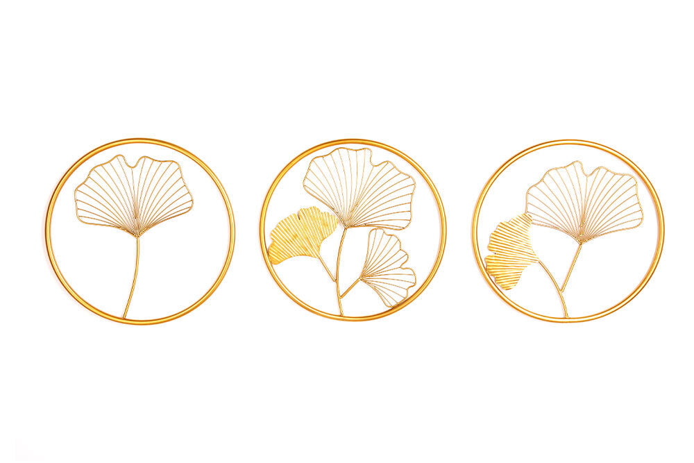 Casa Élite Wanddekoration GINKGO 41273 Casa Élite Wanddekoration GINKGO 41273