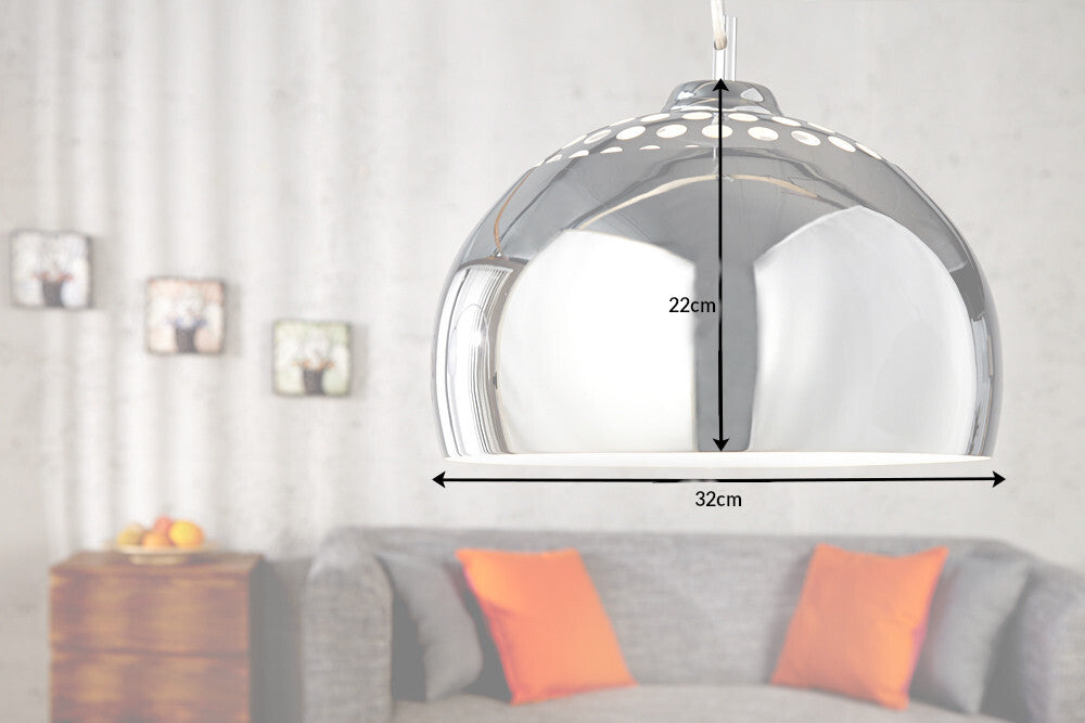 Casa Élite&nbsp;Hängeleuchte CHROME BALL &nbsp;5862