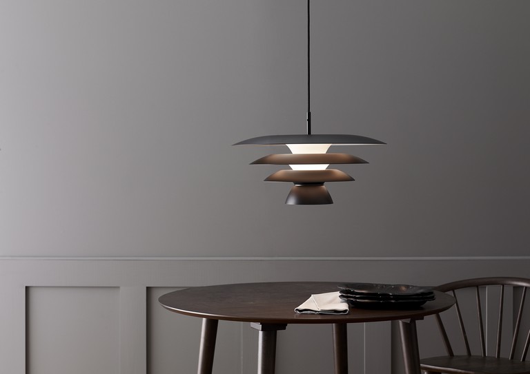 DaVinci Pendelleuchte D500 schwarz E27 der Firma Belid Leuchten