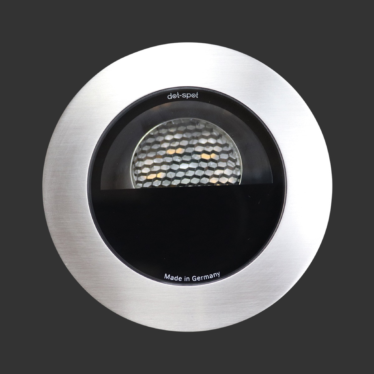 dot-spotLED Einbaustrahler, reduzierte Blendung, Innenseite geschwärzt, mit Wabenblendschutz, dimmbar dot-spotLED Einbaustrahler, reduzierte Blendung, Innenseite geschwärzt, mit Wabenblendschutz, dimmbar