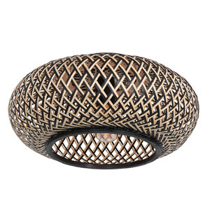 Deckenleuchte aus Bambusholz Maze von Steinhauer