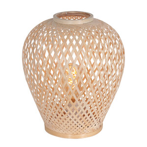 Bamboo table lamp Maze  von Steinhauer
