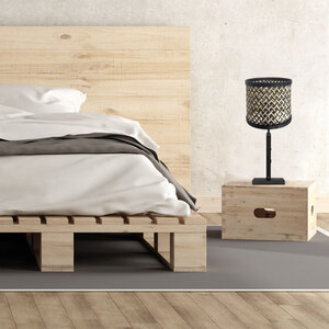 Serie STANG  VON ALLE von Alle von Steinhauer Tischleuchte Stang  3707ZW