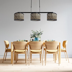 Steinhauer Hängeleuchte, Pendelleuchten & Hängelampen von Steinhauer 3-flammige Hängelampe Stang  3743ZW