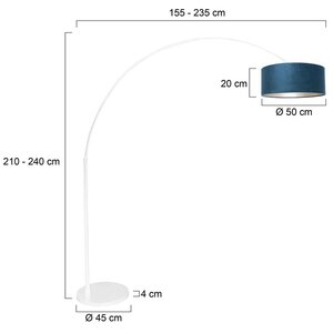 Steinhauer&nbsp;Stehleuchte Sparkled Light &nbsp;7174W