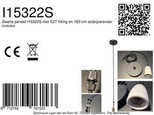 Steinhauer&nbsp;Pendelleuchte&nbsp;I15322S