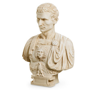 figures von Eichholtz Bust of Julius Caesar TM0183