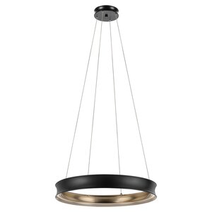 Elstead&nbsp;Larousse Pendant Light&nbsp;KL-LAROUSSE-LED-M-BKB