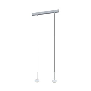 Puk Mini Choice Long One - LED / matt white / chrome / 450