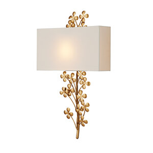Elstead&nbsp;Cloverfield wall light&nbsp;QNC-CLOVERFIELD-2WB-CGL