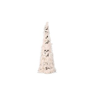 PTMD Illuminated objects for festive decoration von PTMD Syben Cream Fabric Tree Statue with LED 729162